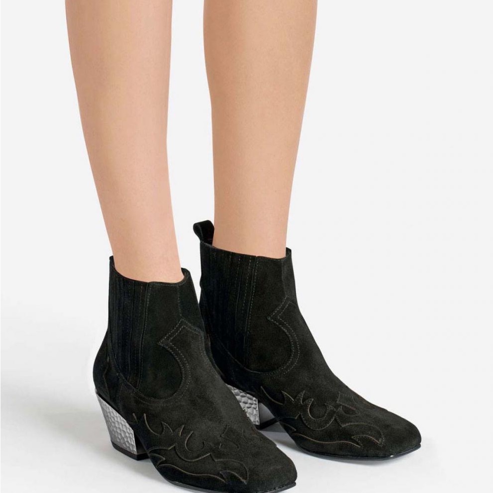 Ash Ginger Bis Black | Womens Boots Size 9